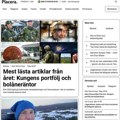 www.placera.se startsida 2026