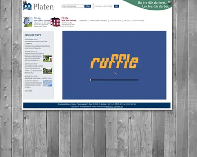 Vi i Platen startsida 2010