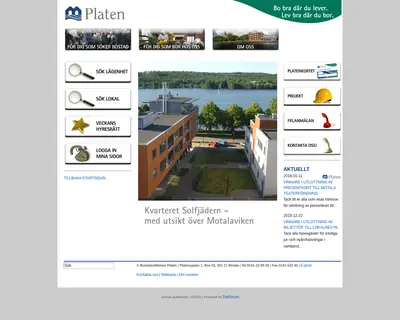 Vi i Platen startsida 2016