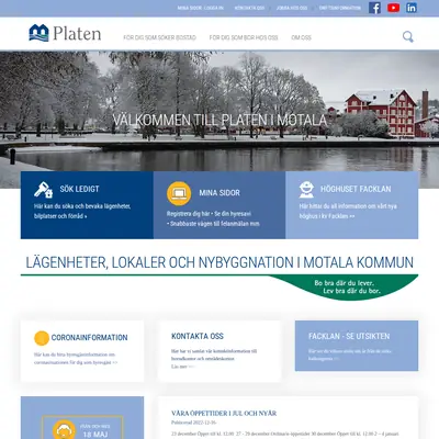 Vi i Platen startsida 2023
