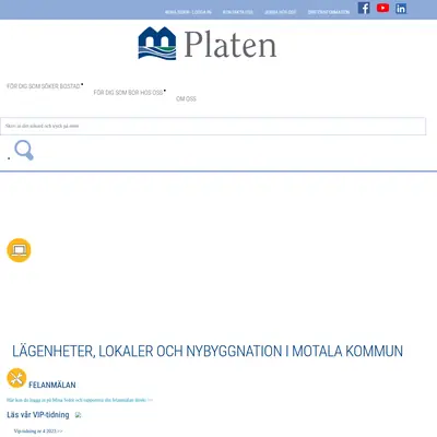 Vi i Platen startsida 2024