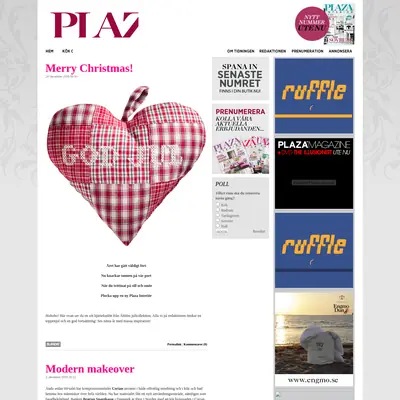 www.plazainterior.se startsida 2011