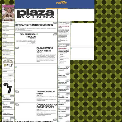 MAGNA PLAZA KVINNA startsida 2008