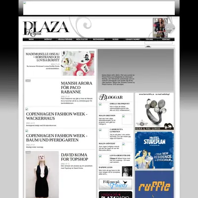 MAGNA PLAZA KVINNA startsida 2011
