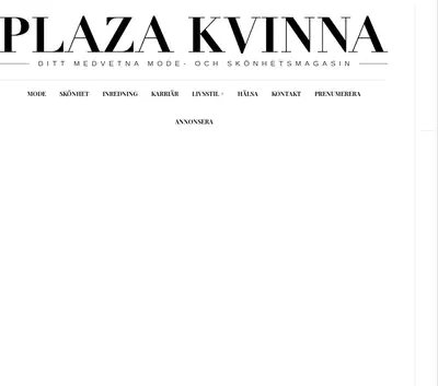 MAGNA PLAZA KVINNA startsida 2020