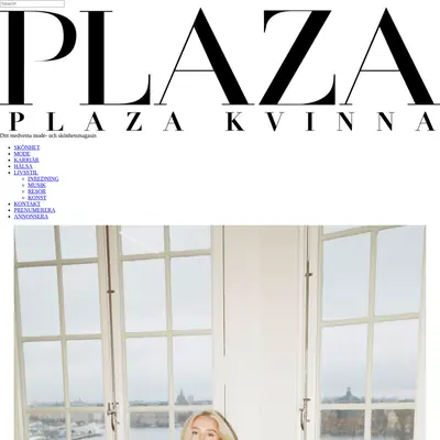 MAGNA PLAZA KVINNA startsida 2024
