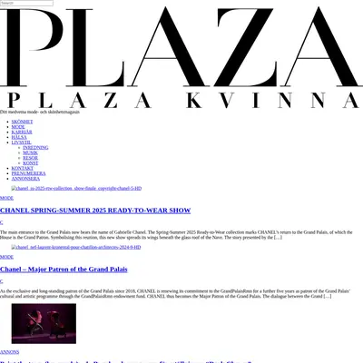 MAGNA PLAZA KVINNA startsida 2025