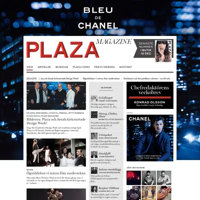 www.plazamagazine.se startsida 2014