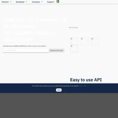 pliance.io startsida 2020