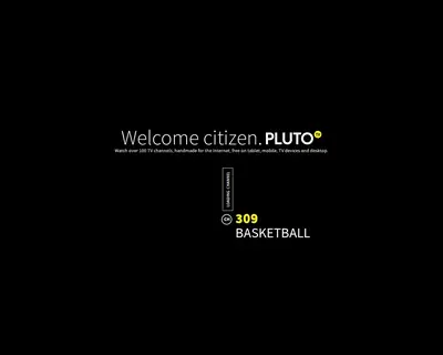 PlutoTV startsida 2015