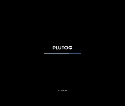 PlutoTV startsida 2019