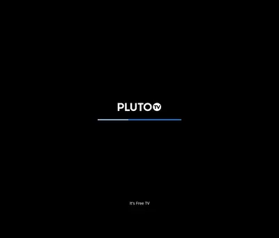 PlutoTV startsida 2020
