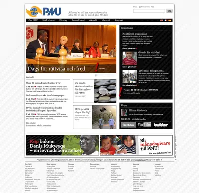 PMU startsida 2014