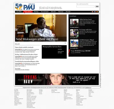 PMU startsida 2016