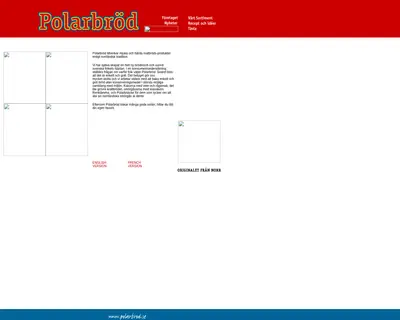 www.polarbrod.se startsida 2004