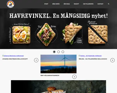 www.polarbrod.se startsida 2015