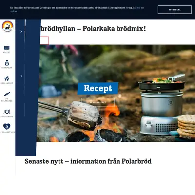 www.polarbrod.se startsida 2021