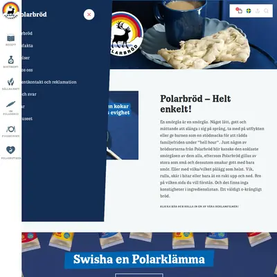 www.polarbrod.se startsida 2025