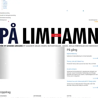 Limhamns-Posten startsida 2014
