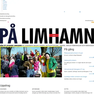 Limhamns-Posten startsida 2017