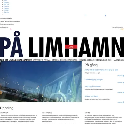 Limhamns-Posten startsida 2018