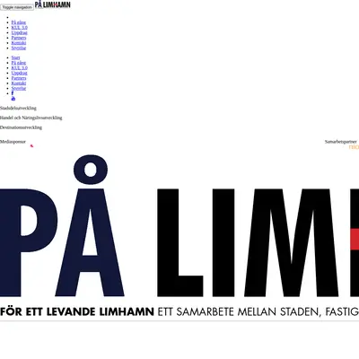 Limhamns-Posten startsida 2020