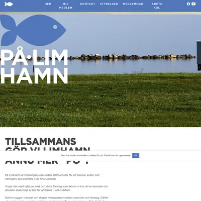 Limhamns-Posten startsida 2023