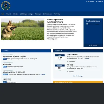 Polishunden startsida 2022