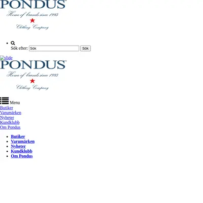 PONDUS startsida 2017