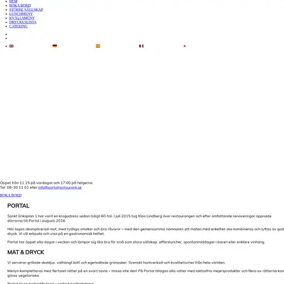 Portal startsida 2018