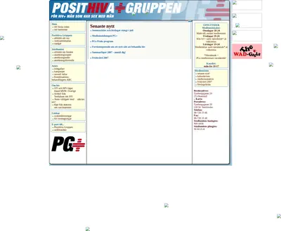 Posithiva Nyheter startsida 2008