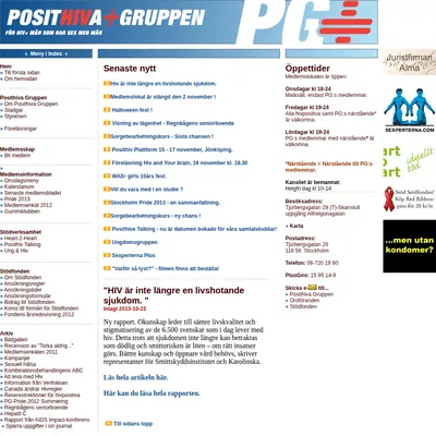 Posithiva Nyheter startsida 2014