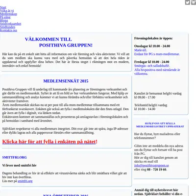 Posithiva Nyheter startsida 2016