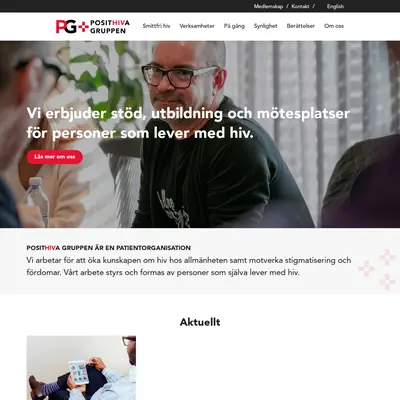 Posithiva Nyheter startsida 2020