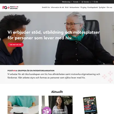 Posithiva Nyheter startsida 2025