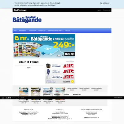 PRAKTISKT BÅTÄGANDE startsida 2016