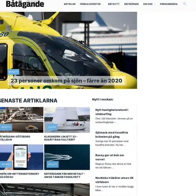PRAKTISKT BÅTÄGANDE startsida 2022