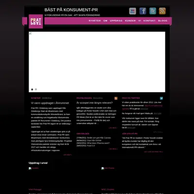 Prat startsida 2012