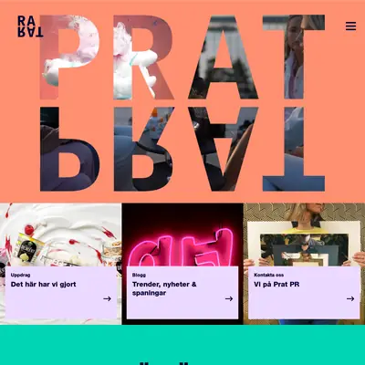Prat startsida 2019