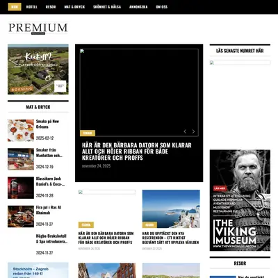 Tpremiummagazine startsida 2026