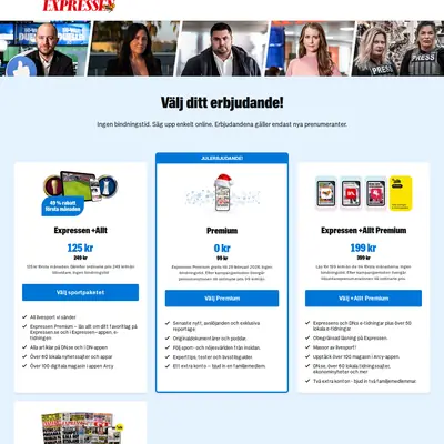 Expressen - TV 14 startsida 2026