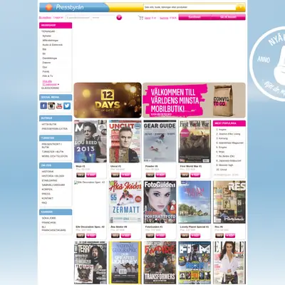 www.pressbyran.se startsida 2014