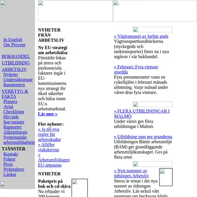 Arbetsliv startsida 2002