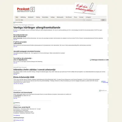 Arbetsliv startsida 2008