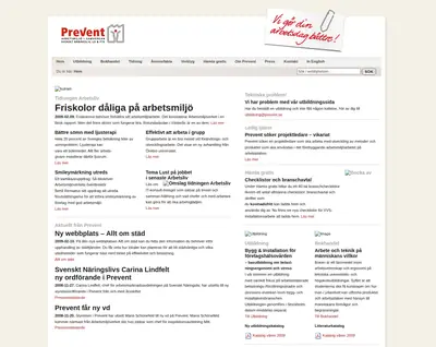 Arbetsliv startsida 2009