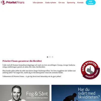 www.prioritet.se startsida 2014