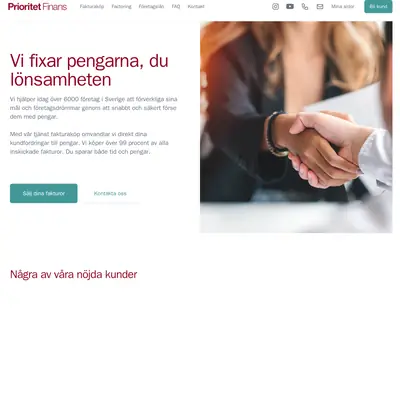 www.prioritet.se startsida 2024