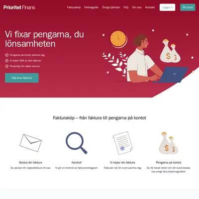 www.prioritet.se startsida 2025