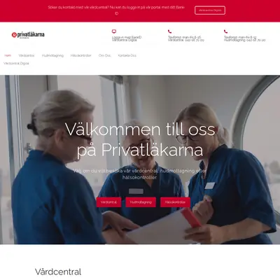 PRIVATLÄKAREN startsida 2023