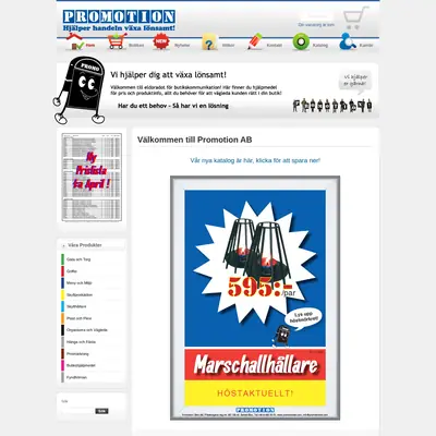PRomotion startsida 2019
